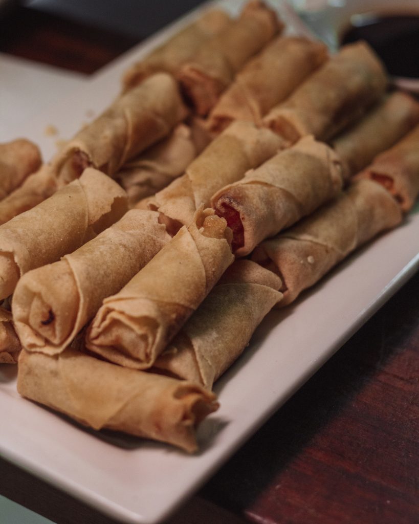 Arrolladitos primavera por 5 uni.